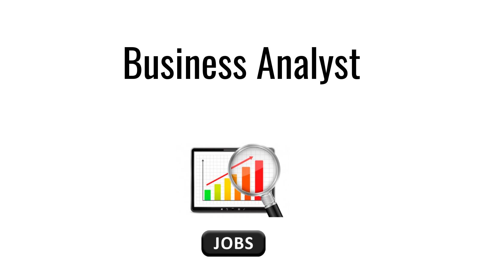 Business Analyst Telegraph