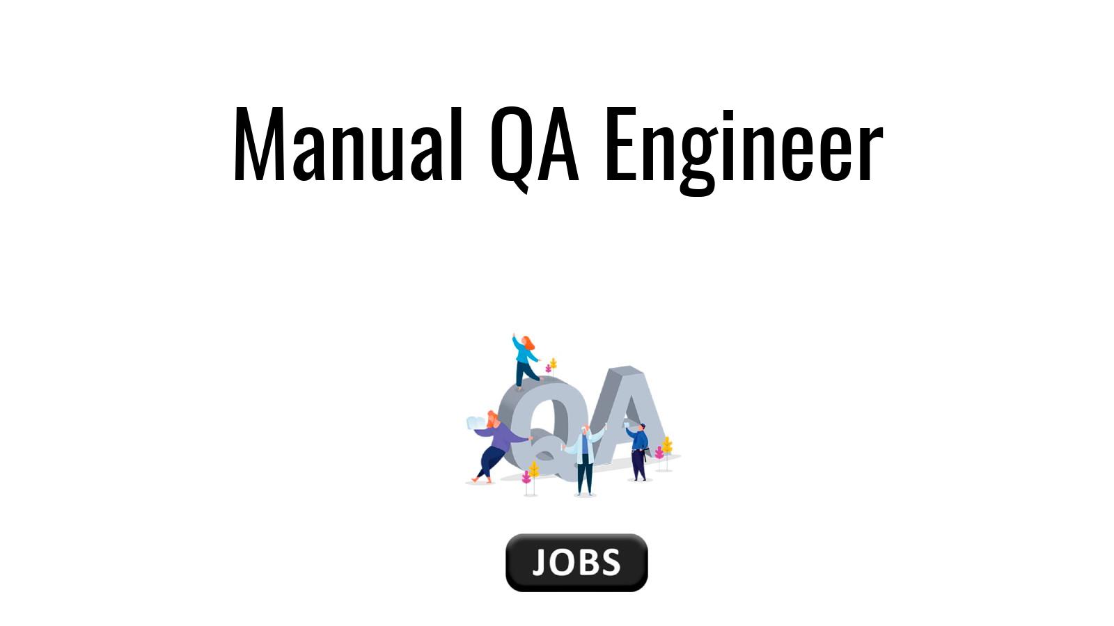 Manual QA Engineer Telegraph